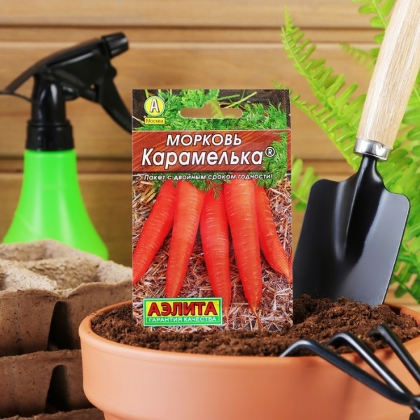 Морковь Карамелька 2гр Аэлита