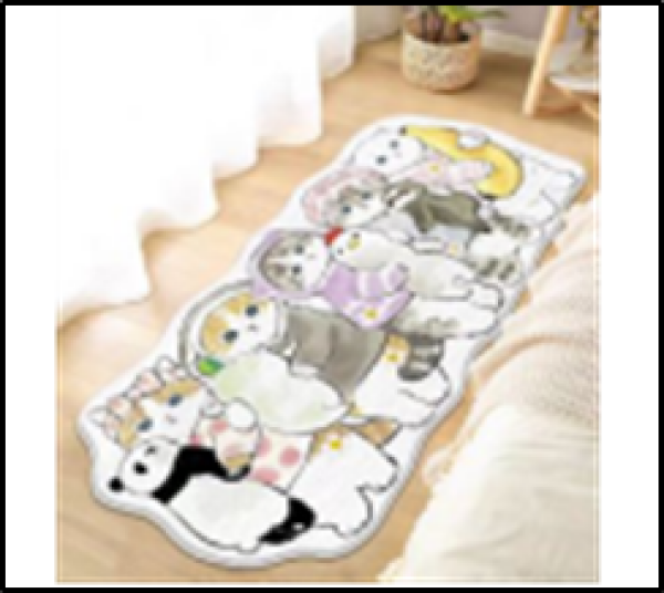 Ковер 3D FSK Cute Animals KAR-81 0,8*1,6