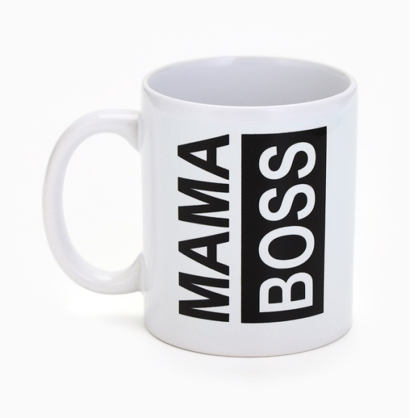 Кружка керамическая День матери Дорого внимание «МАМА BOSS», 320 мл