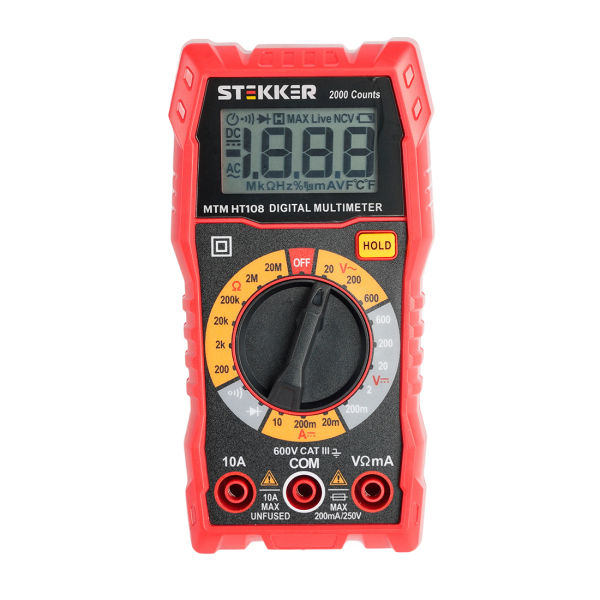 Мультиметр цифровой MTM HT108 STEKKER