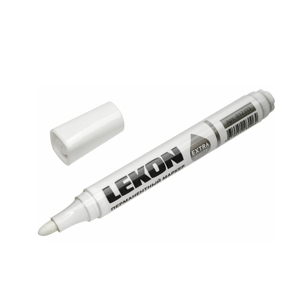 Маркер разметочный белый 1,5мм Lekon Extra white