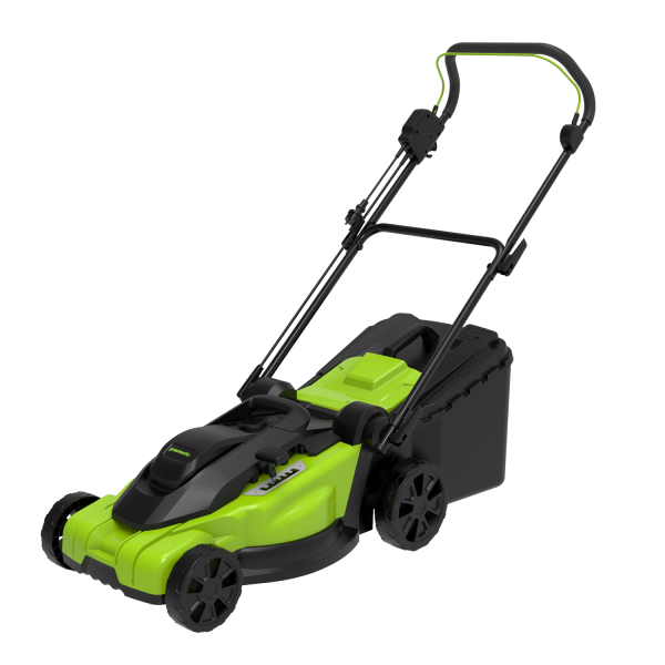 Газонокосилка электрическая 2кВт 50л 6уровней 17кг LM2000 Greenworks