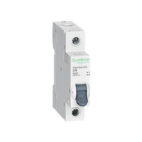 Автомат выкл 1Р 10A (С) 4,5кА SE City9 Set