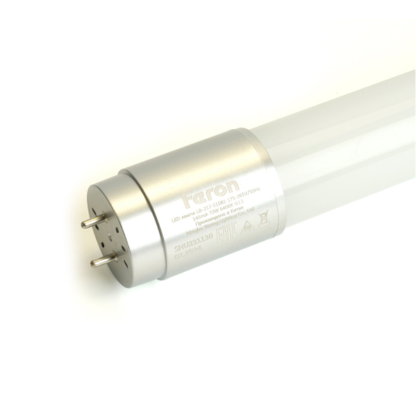 Лампа св/д G13 T8 72Вт 6400К 1200мм матовая/стекло Feron