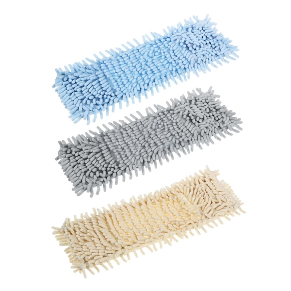 Насадка для швабры тм Vetta, 10х40см, 70 гр., «Лапша», микрофибра, 3 цвета