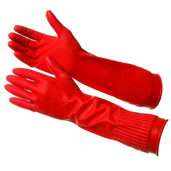 Перчатки латексные удлиненные размер L