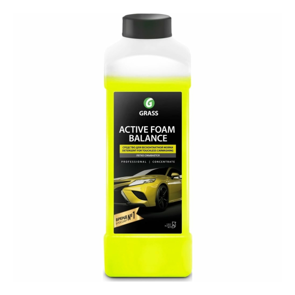 Автошампунь для бесконтактной мойки 1кг Active Foam Balance Grass