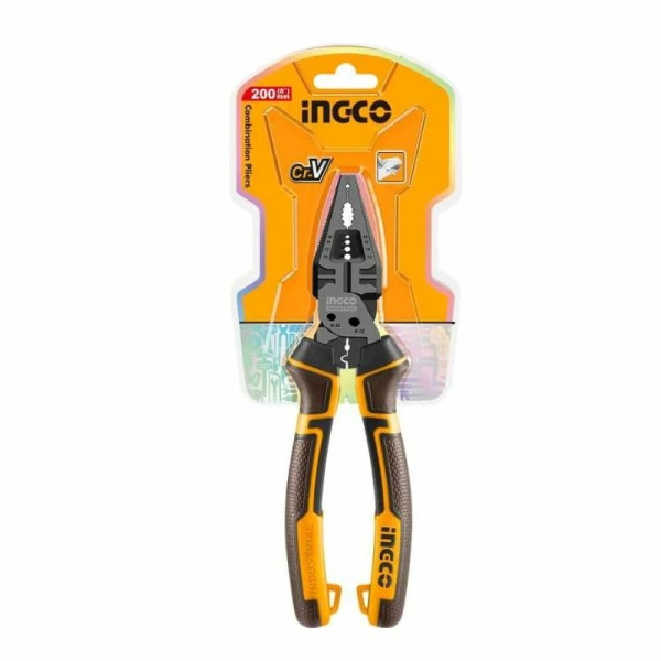 Плоскогубцы 200мм многофункциональные 8 в 1 INGCO