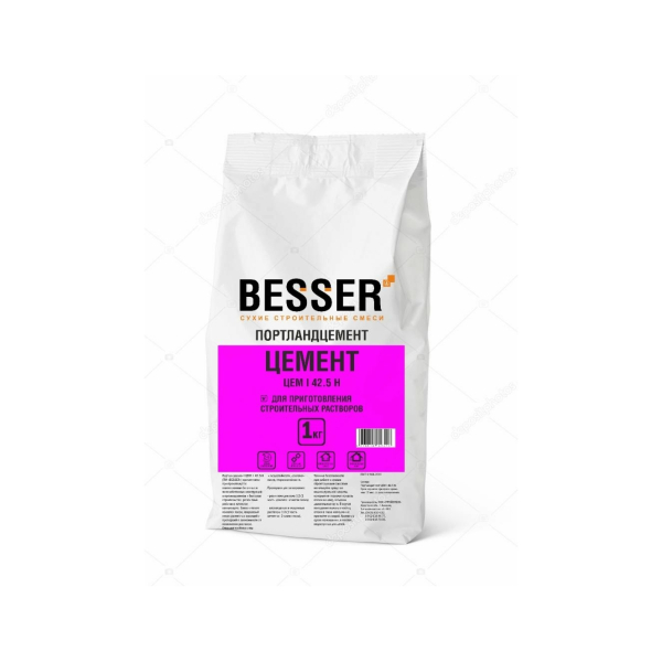 Цемент М500 (ЦЕМ | 42.5 Н) "ТМ "BESSER"
