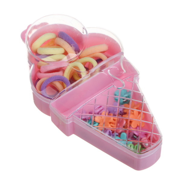 BY Русские супергерои Набор детских резинок и крабиков в футляре, полиэстер, пластик