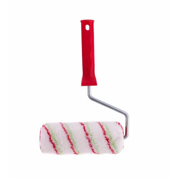 Валик полиакрил с ручкой 180мм d48мм ворс 12мм бюгель 8мм Эмали Сибртех