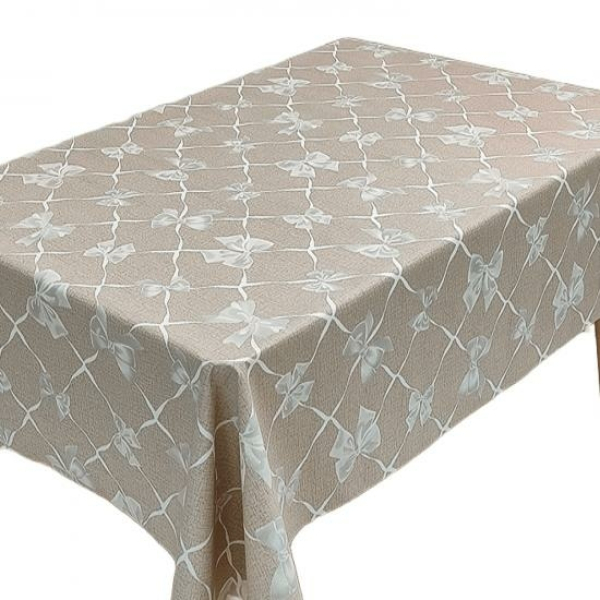 Клеенка ПВХ тканевая основа 1,37*20 м 0,2 мм рис BZ-MT6709B Соната Baizheng