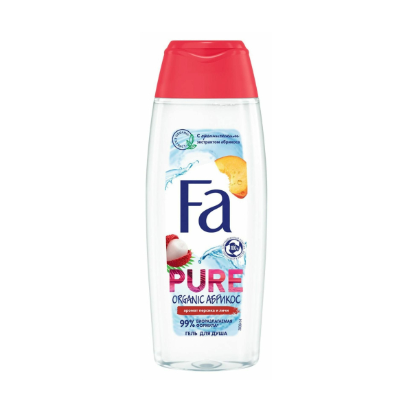 Гель для душа FA Pure Freshness Organic персик 250мл