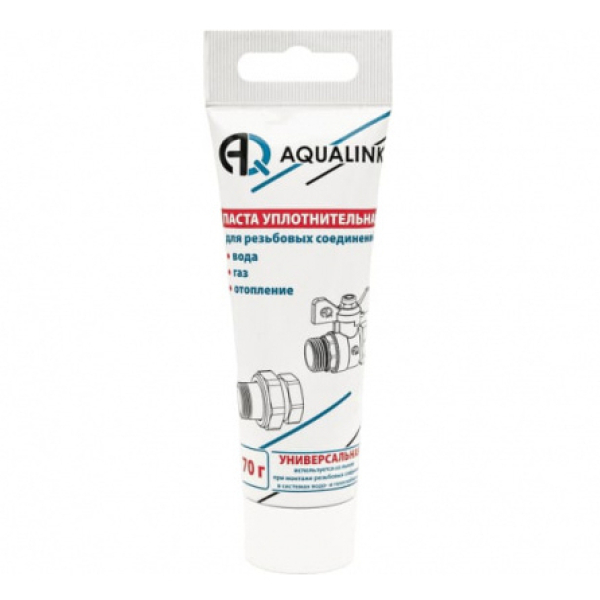 Паста уплотнительня сантехническая 250г. AQUALINK