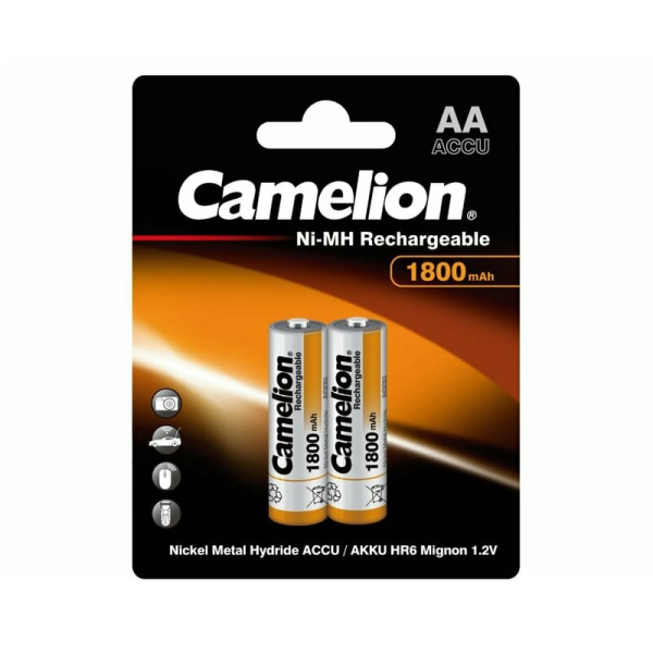 Аккумуляторная батарея R06 1800mAh Ni-MH BL2 Camelion