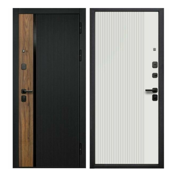 Дверь Кантри Эмалит белый  860*2050 П Сибирский стандарт