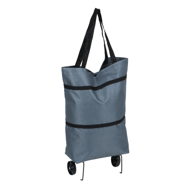 Тележка + сумка тм VETTA,  полиэстер, складная, до 7кг, 14л, 26х44х13см