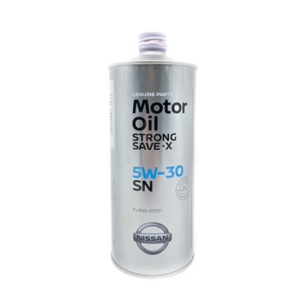 Моторное масло 5W-30 синтетическое 1л NISSAN STRONG SAVE X SN