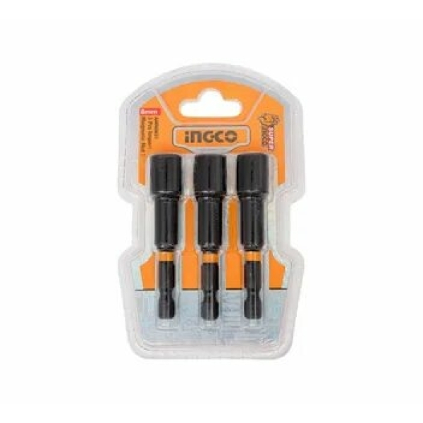Бита с торцевой головкой 8*65мм 3шт INGCO AMN0831