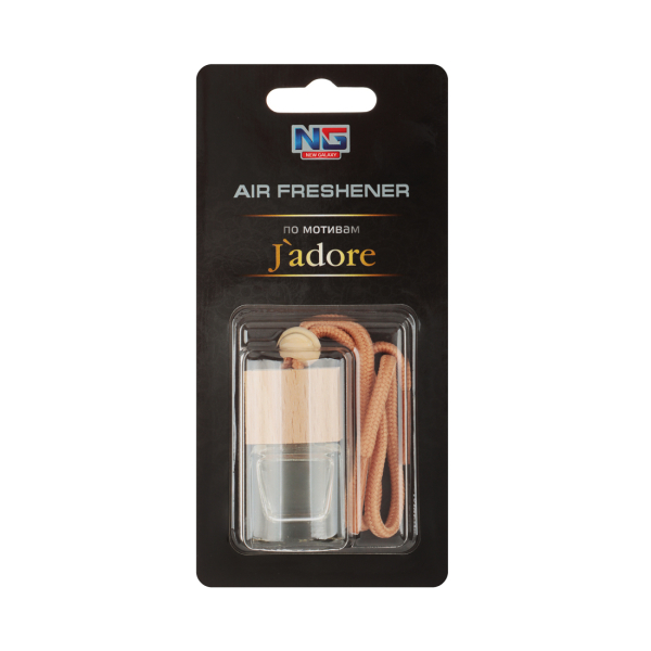 NEW GALAXY Ароматизатор подвесной Автопарфюм, по мотивам Jadore, 5 мл