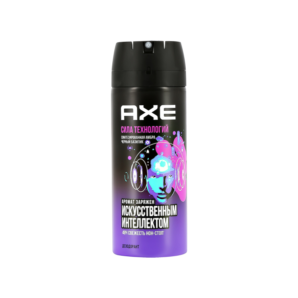 Дезодорант аэрозоль AXE Сила технологий 150мл