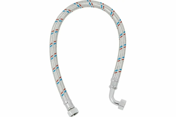 Подводка гибкая Гигант 0,3м г/б 1"-1/2" угловая нерж.оплетка