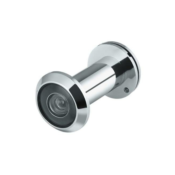 Глазок дверной оптика пластик DV-1/60-35/P DVP1/NEW CP хром Punto