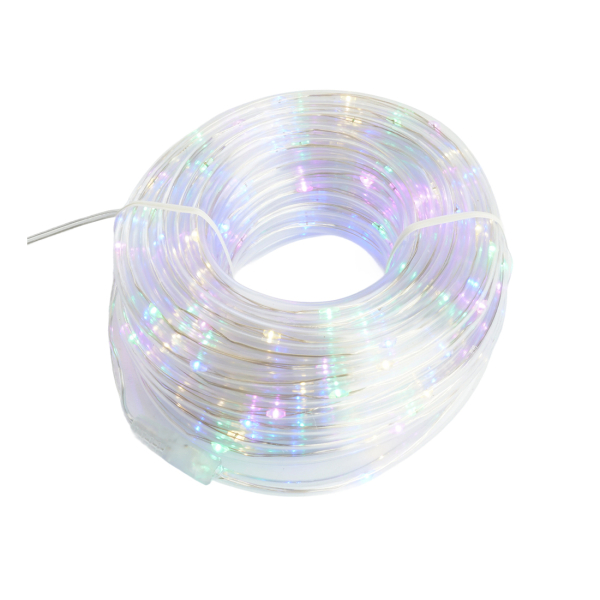 Нить св/д Мини Дюралайт св/д 260LED/м 230В IP20 RGB контроллер 15м CL587 FERON