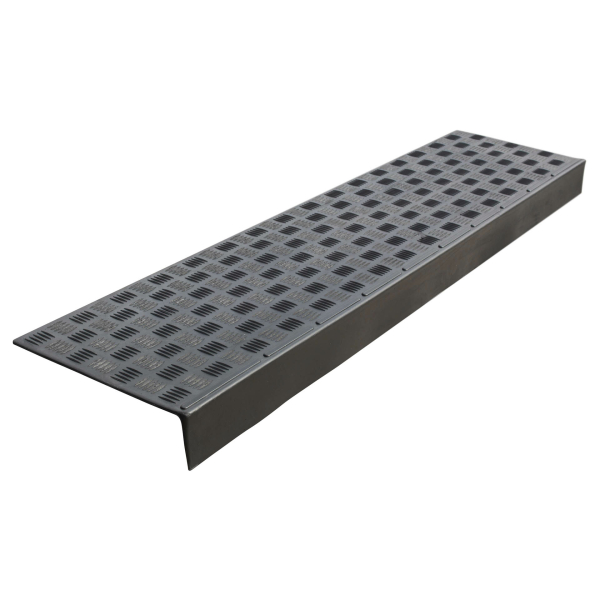 Антискользящая накладка на ступени 600*30 черный елочка