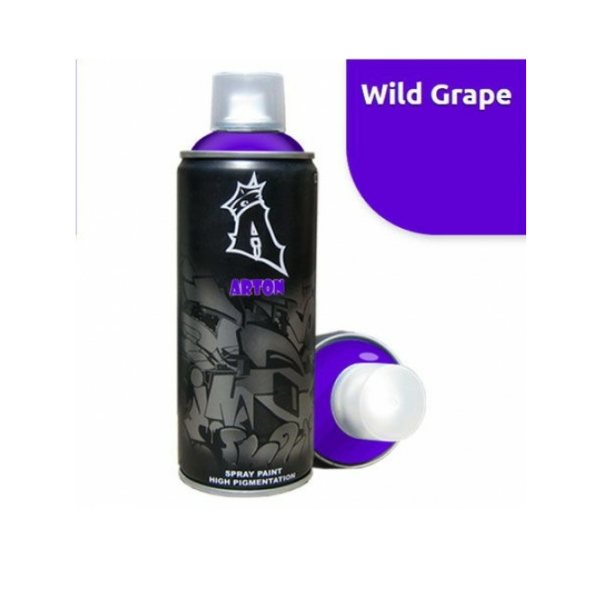 Краска аэрозоль.для граффити Wild Grape 400мл ARTON