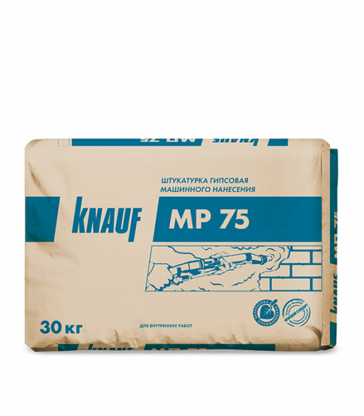 Штукатурка машинная гипсовая МП-75  KNAUF 30 кг