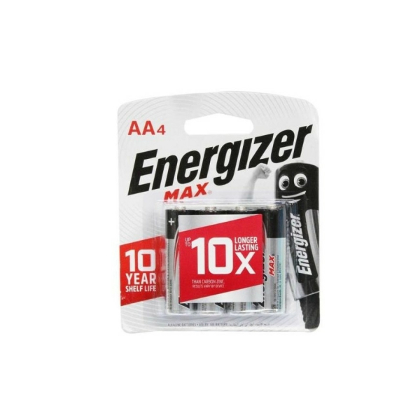 Батарейка алкалин AA LR06 BL4 Energizer