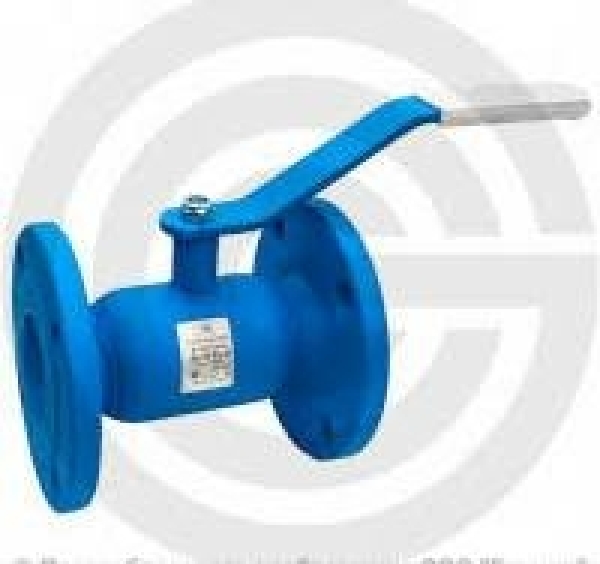 Кран шаровой фланцевый ДУ-20 40 бар рычаг МАРШАЛ (сталь)