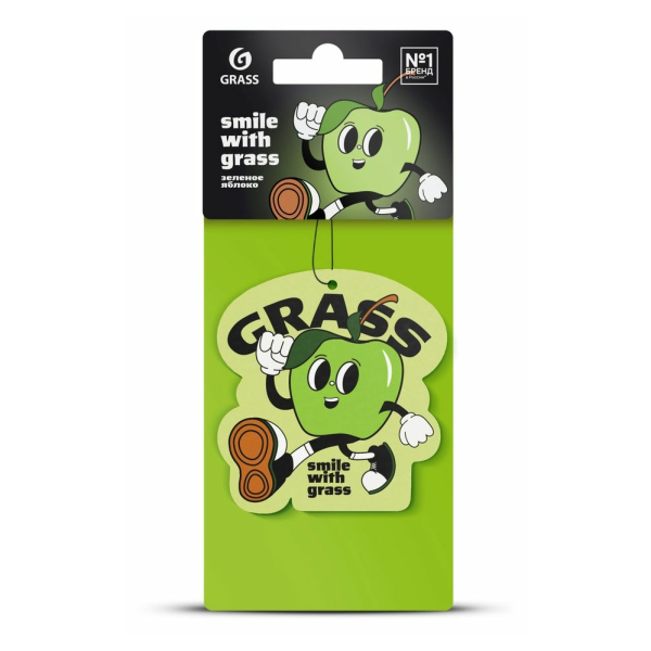 Ароматизатор картонный Смайл Grass