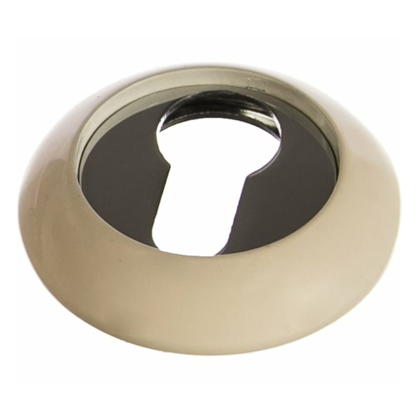 Ключевая накладка  бел/хром блес кругл INET 08 W/CP RENZ 1/12