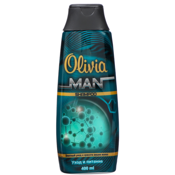 Шампунь для мужчин Olivia Man &  Woman "Уход и питание", 400 мл 10400882