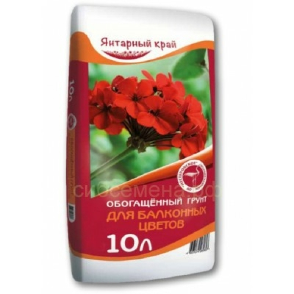 Грунт для Балконных цв 10л Янтарный край (Нестеровское)