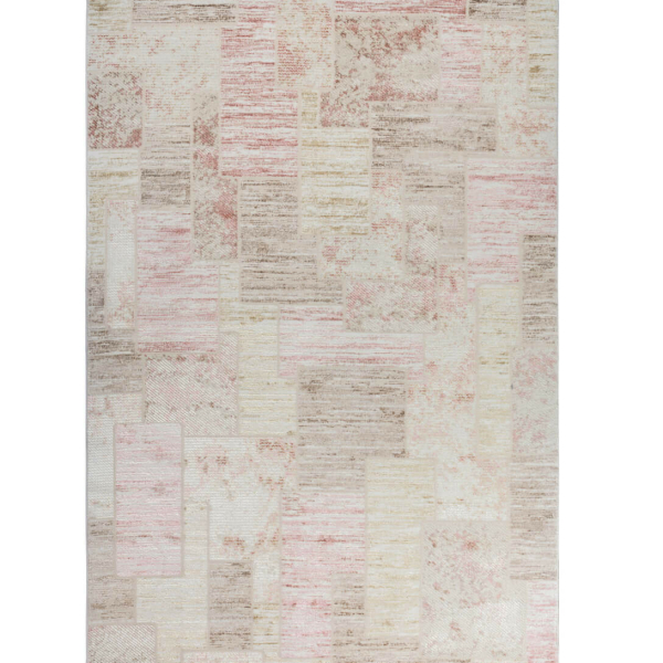 Ковер UMBRIA 0.8*1.5 дизайн A4339A BEIGE/PINK
