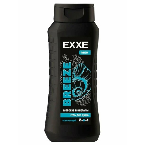 Шампунь 400мл BREEZE Морские минералы EXXE Men