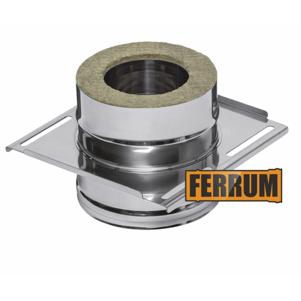 Площадка монтажная Ø115/200мм 0,5мм AISI 430/ОЦ FERRUM