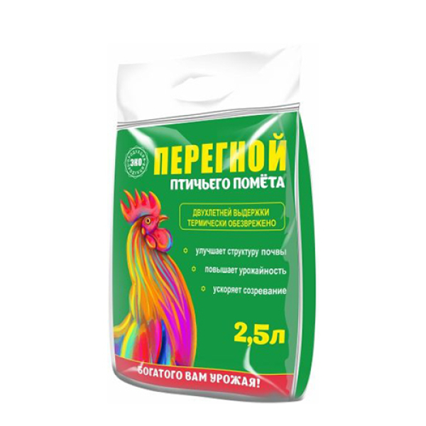 Перегной птичьего помета 2,5л Вика
