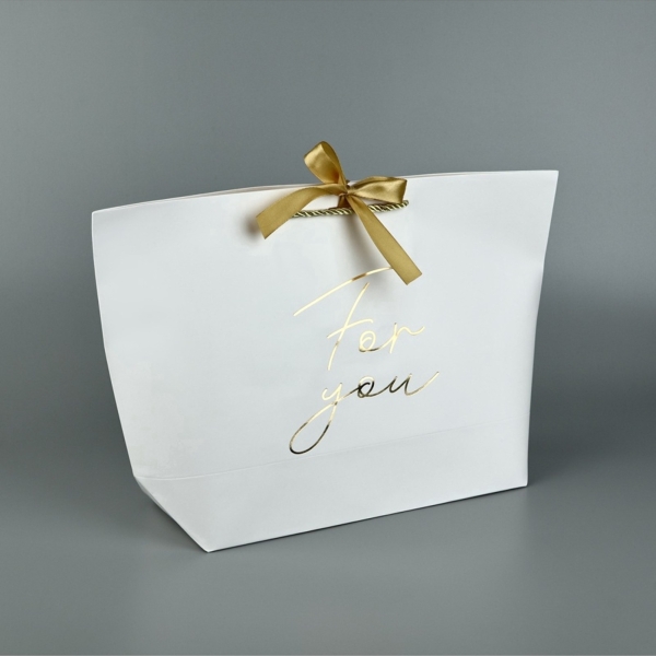 Пакет подарочный «For you», 42 х 27,5 х 12 см   4785012