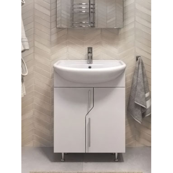 Тумба напольная Classico 60 (2 двери) под умывальник Уют 60 GOTA ROCIO