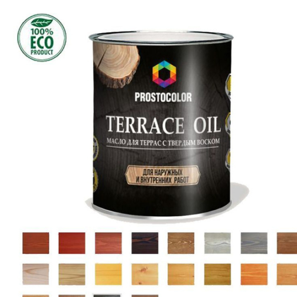 Масло для террас кантри 0,75л Prostocolor