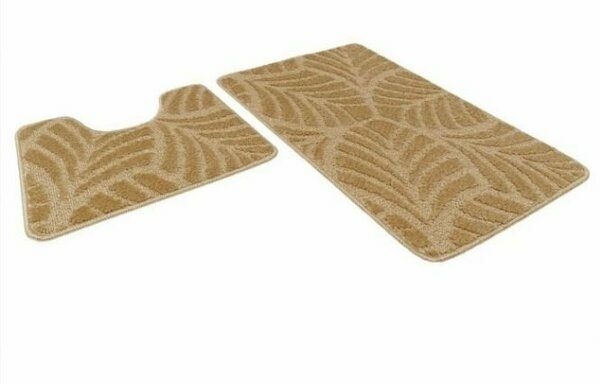 Набор ковриков для ванной 50*80/50/40см бисквит 7 Актив 001 SHAHINTEX