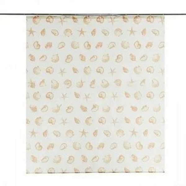 Штора для ванной 180*200 полиэстер бежевый STAR FISH MIRANDA