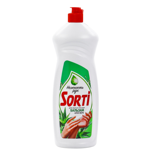 Средство для мытья посуды Sorti "Бальзам с алоэ вера", 900 гр    9838089