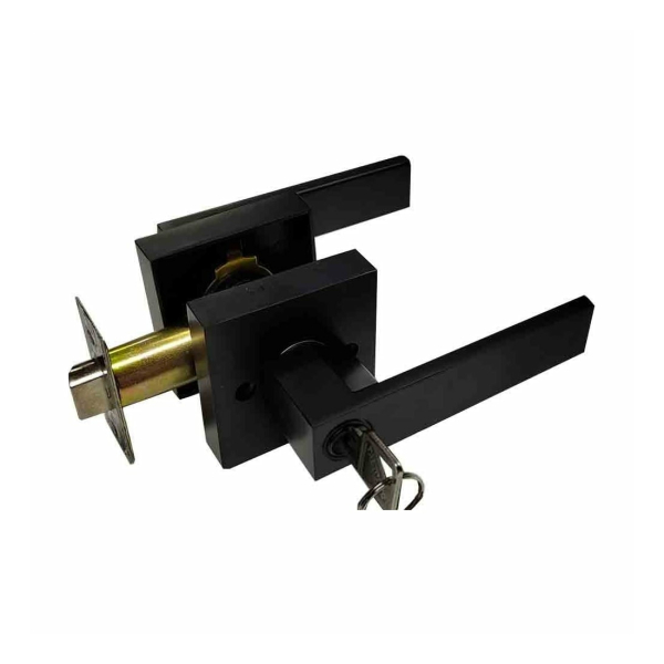 Ручка защелка кноб черный 801 BLACK ET