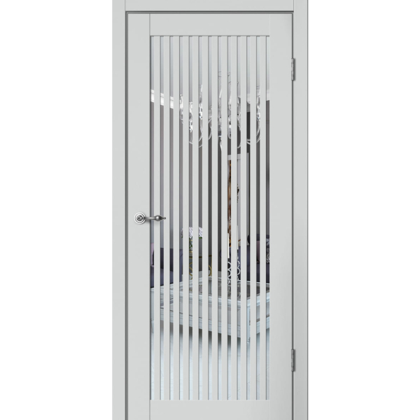 Эмалит серебристый полотно C07 зеркало 900 СПБ