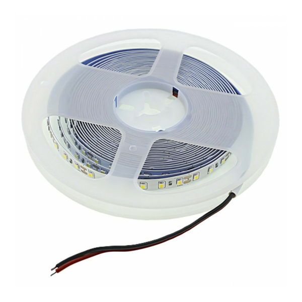 Лента св/д SMD2835 120LED/м 9,6Вт/м 12В IP20 4000К упак/5м блистер TDM